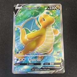 Pokemon TCG Dragonite V Pokemon Go #076/078 Ultra Rare - NM Condition - Image 1