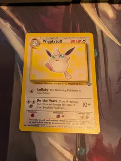 WIGGLYTUFF Pokemon Jungle non-holo rare 32/64 MODERATELY PLAYED - Image 1