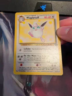 WIGGLYTUFF Pokemon Jungle non-holo rare 32/64 MODERATELY PLAYED - Image 2