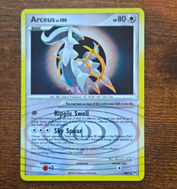 The Pokemon Company Arceus AR5 Arceus Holo Rare Eng 80HP 2009 Basic - Image 1