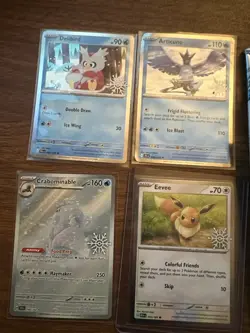 Pokemon 2025 Holiday 8 Stamped Promos COMPLETE SET & SEALED 7 Fun Packs - Image 3