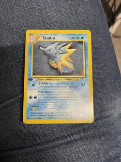 Pokemon TCG Seadra Neo Genesis 48/111 1st Edition Regular Uncommon 70 HP Eng NM - Image 2