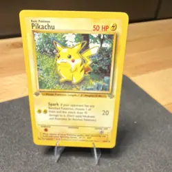 Wotc Pikachu Jungle 1st Edition 60/64 1999 English Regular Common Basic 50 HP - Image 2