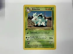 Nidorina 40/64 Uncommon Jungle Pokemon 1st Edition HP - Image 1
