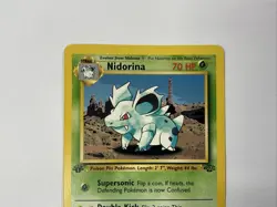 Nidorina 40/64 Uncommon Jungle Pokemon 1st Edition HP - Image 5