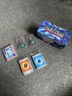 Pokemon TCG Mega Evolution Chaos Rising Booster Box Contents Bundle - Image 1