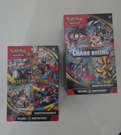 Pokemon TCG Booster Bundle 6 Packs - Mega Evolution & Chaos Rising - Image 1