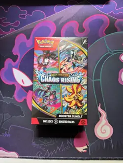 Pokemon TCG Mega Evolution Chaos Rising Booster Bundle SEALED 6 Packs - Image 2