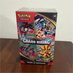 Pokemon TCG Mega Evolution - Chaos Rising Booster Bundle Box 6 Packs English - Image 1
