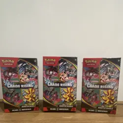 Pokemon TCG Mega Evolution: Chaos Rising Booster Bundle Box 6 Packs x3 - Image 1
