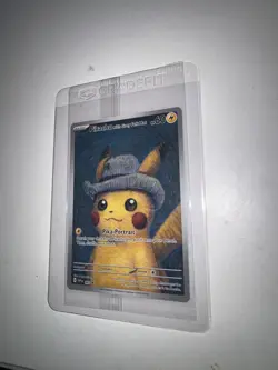 [SEALED] Pokemon TCG Pikachu With Grey Felt Hat Van Gogh Black Star Promo 085 - Image 1