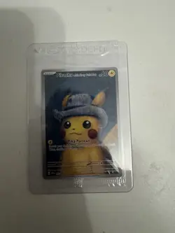 [SEALED] Pokemon TCG Pikachu With Grey Felt Hat Van Gogh Black Star Promo 085 - Image 3