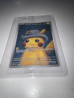 [SEALED] Pokemon TCG Pikachu With Grey Felt Hat Van Gogh Black Star Promo 085 - Image 4