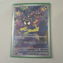 Pokemon TCG Gastly Illustration Rare (177/162) Scarlet & Violet: Temporal Forces - Image 1
