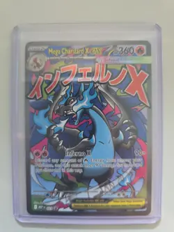 Pokemon TCG Mega Charizard Ex MEP023 English Black Star Promo NM - Image 1