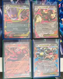 Pokemon TCG Bundle 4x EX Cards from Phantasmal Flames or Mega Evolution base set - Image 1