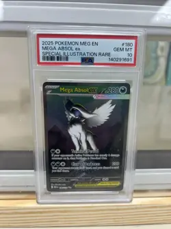 Pokemon TCG Mega Absol EX Sir 180/132 Mega Evolution PSA 10 - Image 1