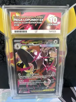 Pokemon Tcg 128/094 Mega Lopunny SIR Phantasmal Flames Ace 10 - Image 1