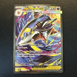 Pokemon TCG Mega Sharpedo Ex 127/94 Phamtasmal flames (NM) (A1*) - Image 1