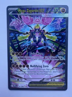 Mega Zygarde ex - 120/088 - SIR - Perfect Order - Pokemon Card - NM/M - Image 1