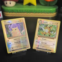 Pikachu & Raichu Holo Lot XY Evolutions Pokemon Cards ⚡🔥 - Image 2