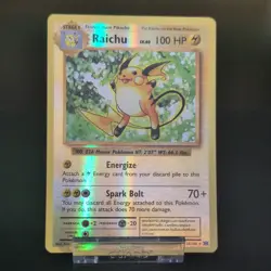 Pikachu & Raichu Holo Lot XY Evolutions Pokemon Cards ⚡🔥 - Image 4