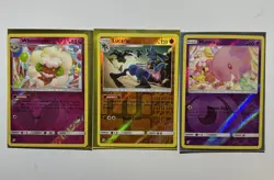 POKEMON MUNNA 88/236 REVERSE HOLO UNIFIED MINDS LP CUTE BABY PIKACHU & EEVEE Lot - Image 1