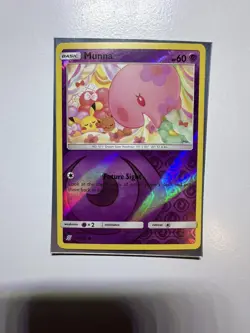 POKEMON MUNNA 88/236 REVERSE HOLO UNIFIED MINDS LP CUTE BABY PIKACHU & EEVEE Lot - Image 2