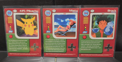 Pokemon Topps Blue lot 3 cards Vintage 1999 LP+ TV2 Pikachu TV3 Misty TV4 Brock - Image 2