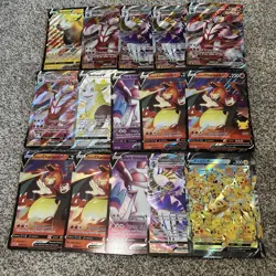 JUMBO Pokemon Cards Lot of 15x - Charizard, Pikachu, Sylveon, & More! 2021 + - Image 1