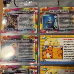 Pokemon 1999 Topps TV Series Lot 17 Cards Ash Pikachu Mewtwo Strikes Back - Image 5