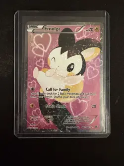 Pokemon 3-Card Lot: Emolga RC23 Legendary Treasures Pikachu RC7 Wigglytuff 2000 - Image 2
