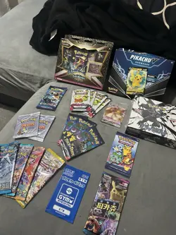Pokemon Sealed Bundle Japanese And English Sealed Packs And Booster Box - Image 1