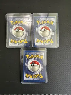 WOTC Pokemon Lot Starters Base Set Unlimited Pikachu Charmander Squirtle - Image 4