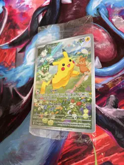 Pokemon TCG Pikachu SVP 088 Sealed Black Star Promo Paldea Adventure Chest - Image 2