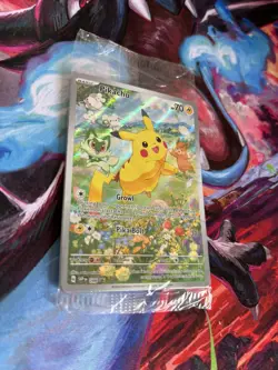 Pokemon TCG Pikachu SVP 088 Sealed Black Star Promo Paldea Adventure Chest - Image 3