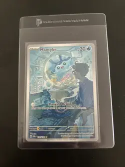 Pokemon TCG Mantyke Card 189/182 Sv04: Paradox Rift NM/Mint - Image 1