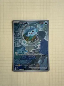 Pokemon TCG Mantyke Card 189/182 Sv04: Paradox Rift NM/Mint Condition - Image 1