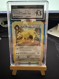 Dark Persian 1st Edition (42/82) CGC 9.5 Pokemon Team Rocket - Image 1