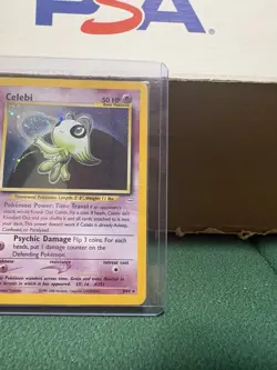 Pokemon TCG: Celebi Neo Revelation, #3/64, Double Holo Error, With Swirl! MP/LP. - Image 4
