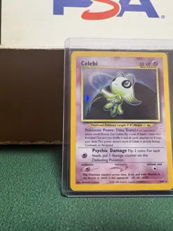 Pokemon TCG: Celebi Neo Revelation, #3/64, Double Holo Error, With Swirl! MP/LP. - Image 5