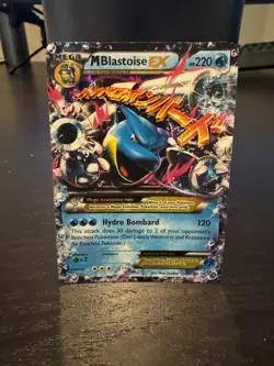 M Blastoise EX 30/146 XY Ultra Rare Full Art Holo Mega 220 HP Pokemon TCG - Image 1