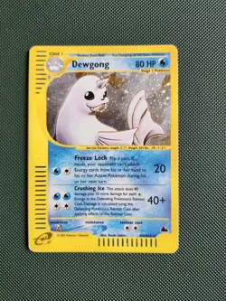 Pokemon TCG Skyridge 2003 Dewgong H6/H32 Rare Holo MP - Image 1