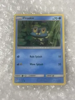 Pokemon TCG Froakie Forbidden Light 22/131 Regular Common NM - Image 1
