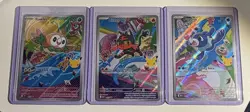 Pokemon TCG First Partner Series 1 Illustration - Rowlett, Litten, Popplio Trio - Image 2