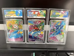 Pokemon TCG Rowlet Ace 9 Popplio/litten Ace 10 First Partner Series 1 - Image 1