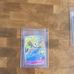 Sealed TCG Chinese first Partner 2017 Rowlet Litten Popplio 3 Card Lot - Image 3