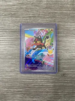 Pokemon TCG First Partner Promo Rowlet Litten Popplio Holo Promo Lot (3) Mint - Image 4