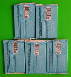 Vintage 1992 SESAME STREET Sealed Trading Card Packs - Lot of 5 - Jim Henson - Image 2