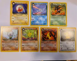 Pokemon Team Rocket Expansion Set Lot Of 7 - Image 1